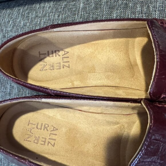 Naturalizer Andie Loafers – Women’s 8M – Burgundy Patent Leather – Great Cond - Picture 8 of 9